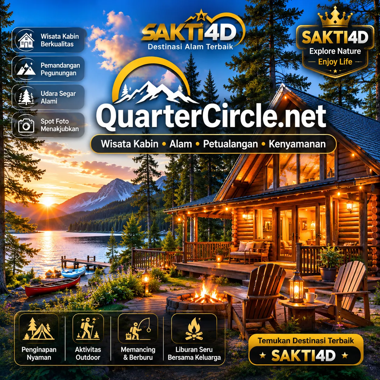 Kabin wisata SAKTI4D terbaru dan terbaik - sakti81.xyz